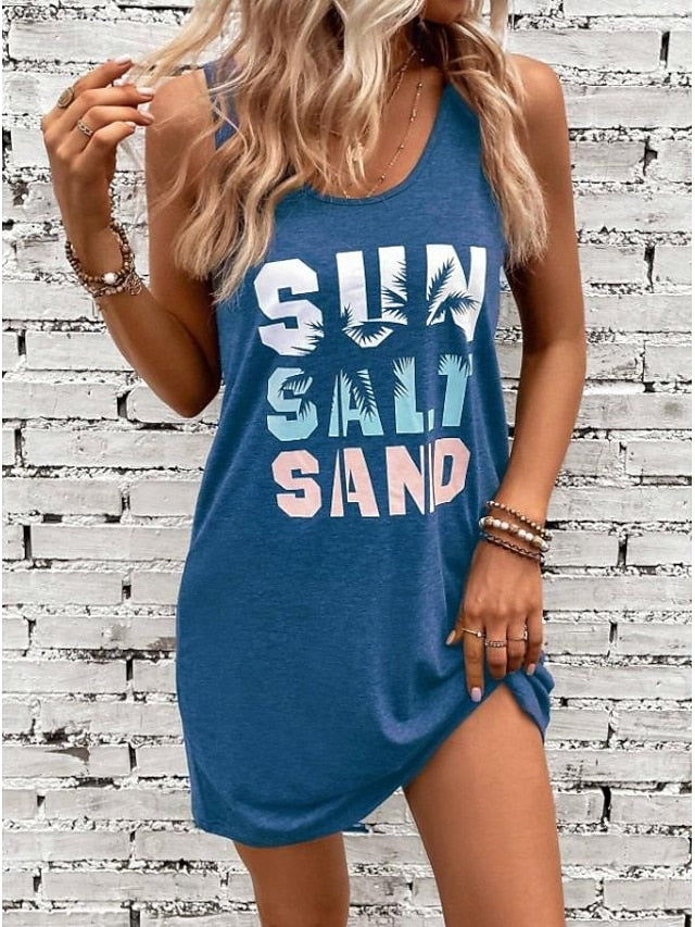 Women's Mini Dress Summer Dress Vacation Casual Beach Daily