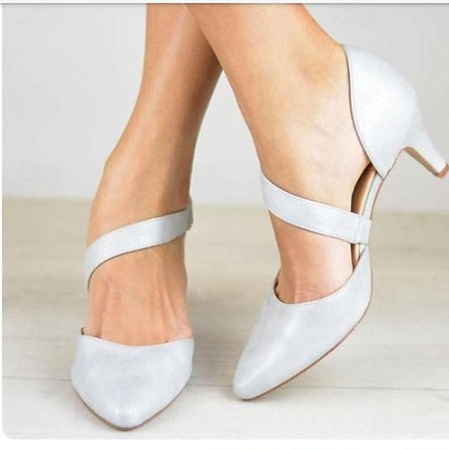 Outdoor Party Heels Shoes Women's Pumps Kitten Daily