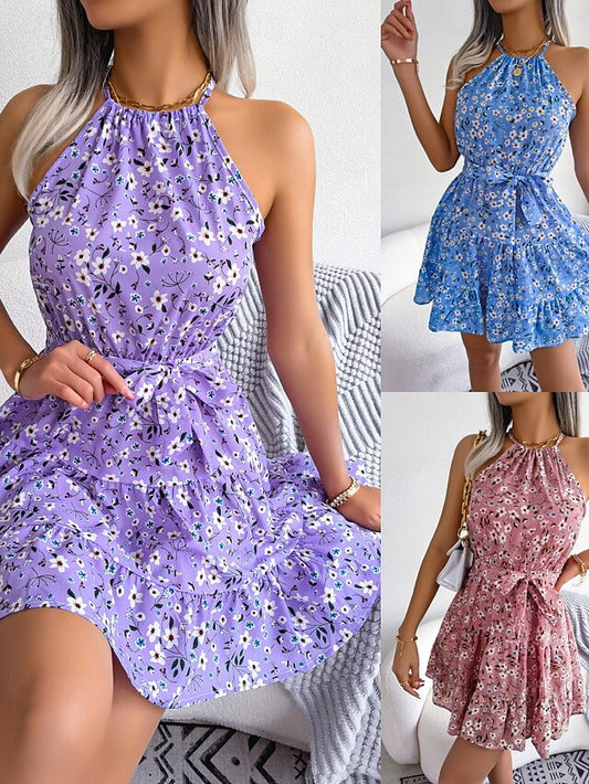 Women's Mini Dress Casual Dress Floral Dress Print Dress