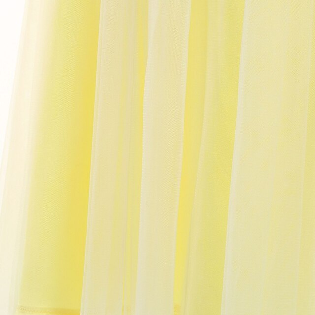 Dress Flower Bell Princess Fairytale Tinker Theme Tiana Girl