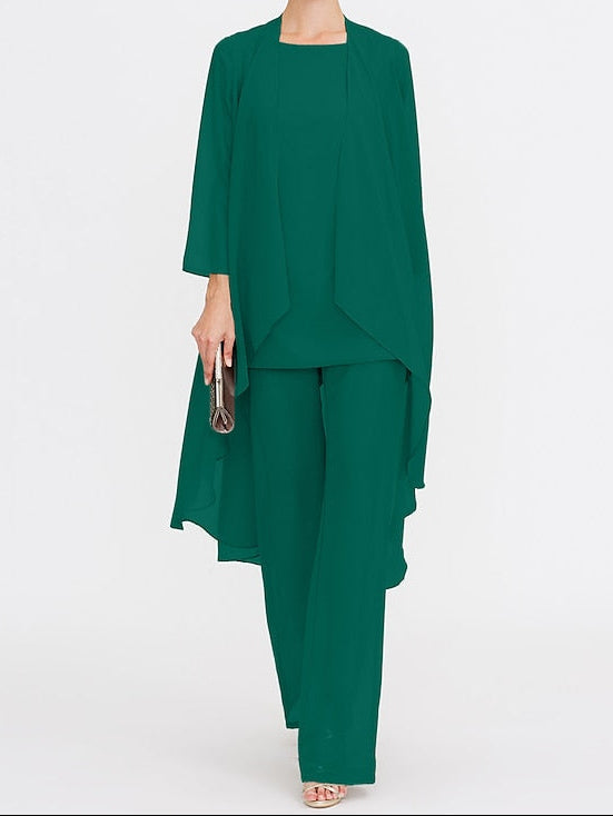 3 Mother Wedding Piece the of Bride Beach Pantsuit