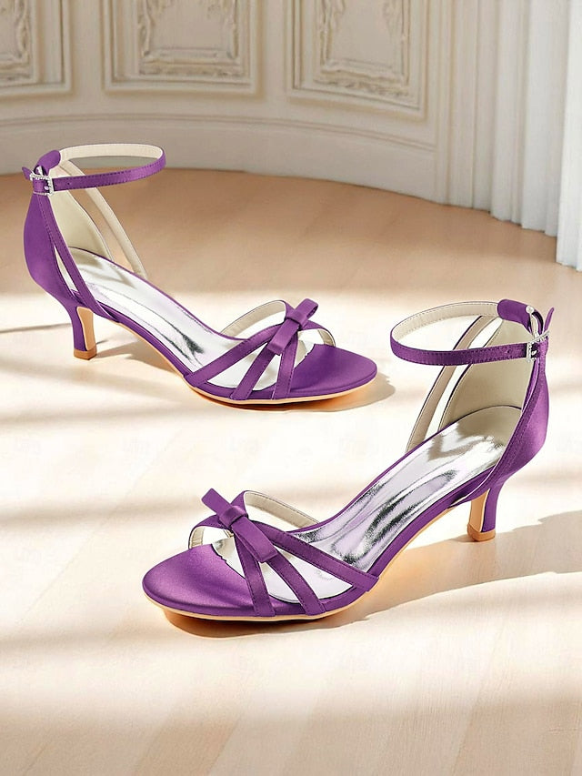 Kitten 1950s Strappy Women's Satin Heel Vintage Green