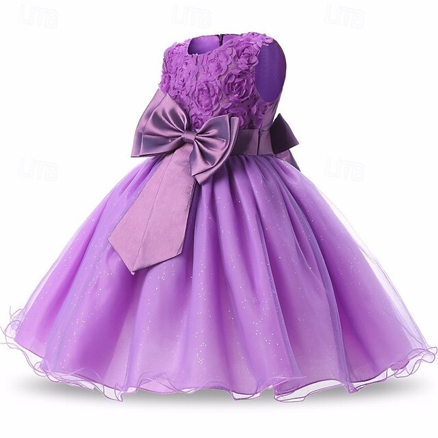 Princess Girls' Flower Dress Kid's Girl