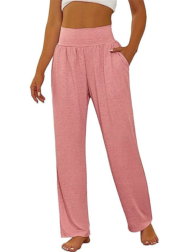 Women's Chinos Pants Trousers Active Simple Casual Full