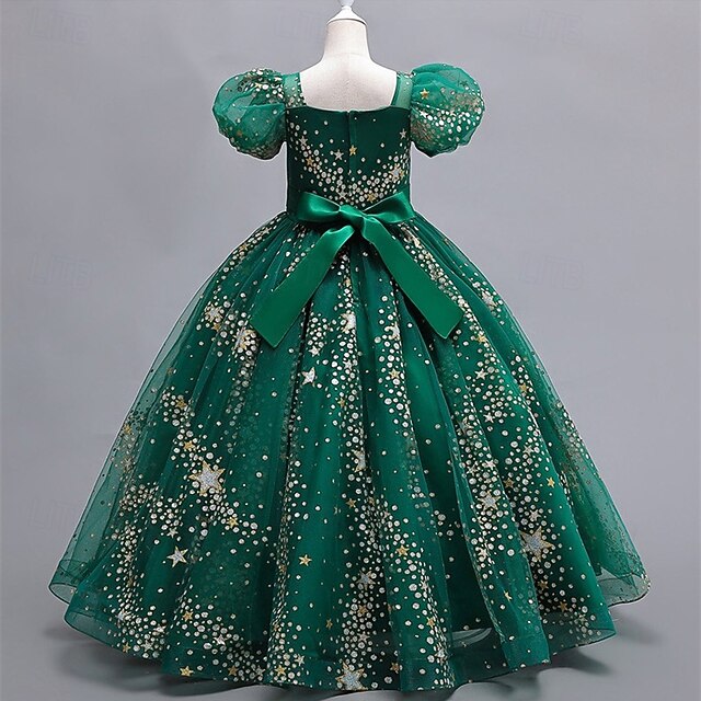 Girl Girls' Kid's Princess Flower Dress