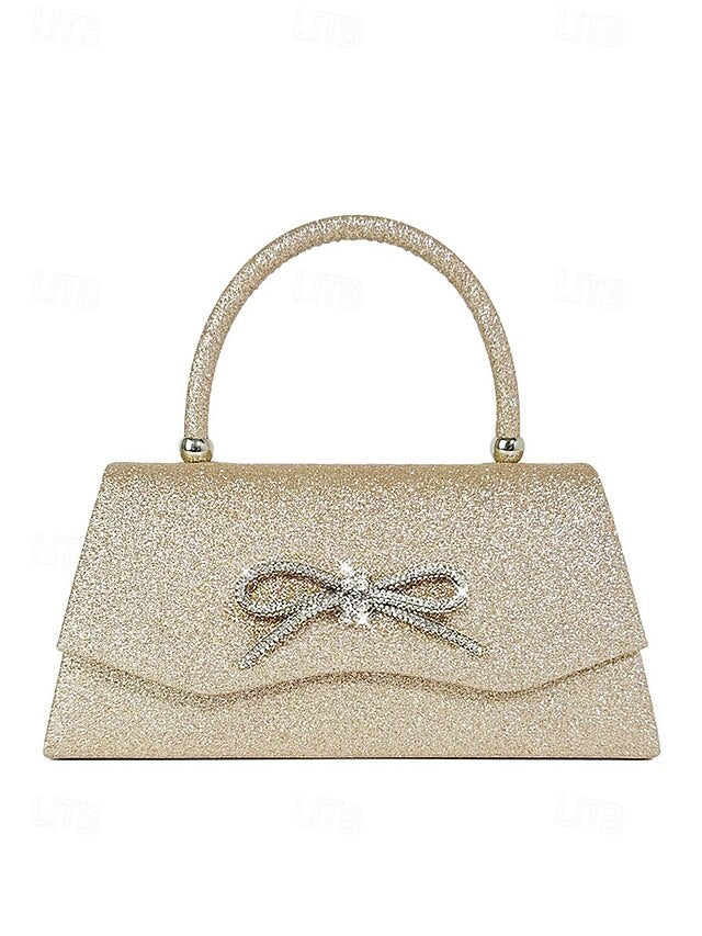 Elegant with Clutch Glitter Sparkling Women's Evening