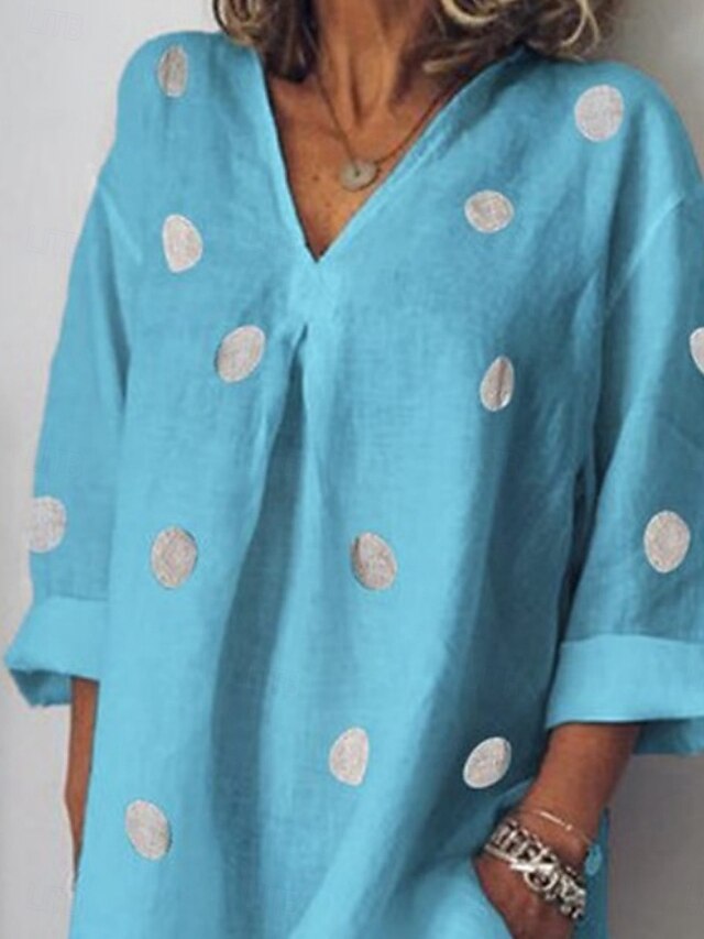 Women's Mini Dress Shift Dress Casual Outdoor Beach Linen