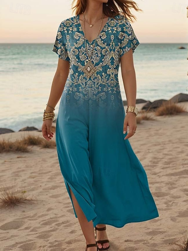 Women's Maxi Dress Casual Dress A Line Dress Stylish Casual