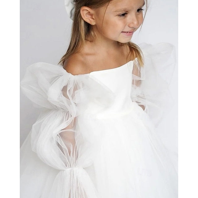 Dress Kid's Princess Girl Girls' Flower