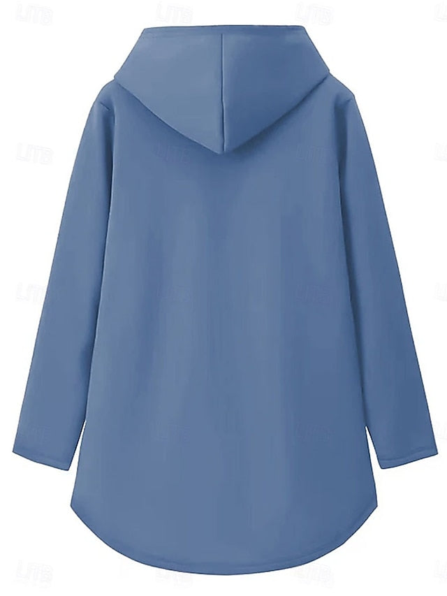 Women's Hoodie Long Sleeve Hooded Graphic Letter Drawstring