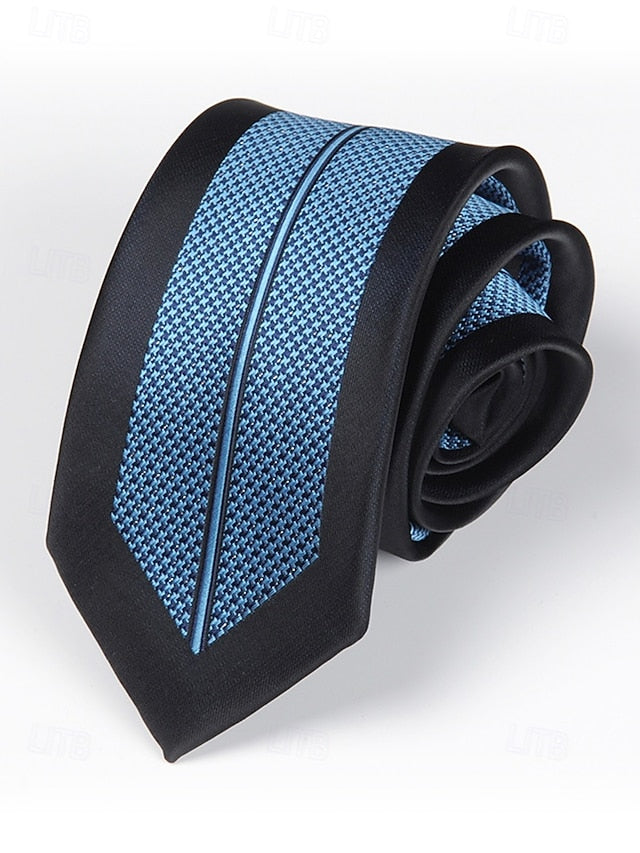 Positioning - Tie Men's Narrow Pattern 6cm Stripe