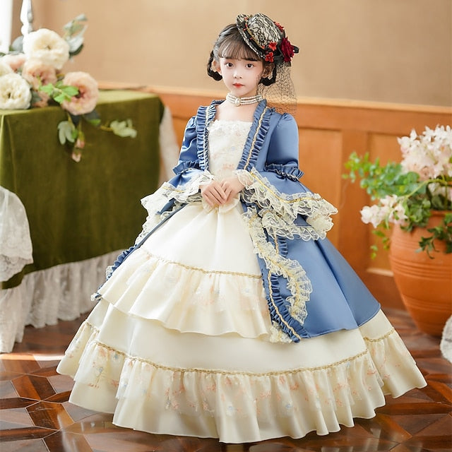 Costume Gothic Rococo Vintage Masquerade Dress Inspired Party