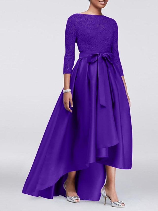 Plus Mother Wedding Size of the A-Line Guest Elegant Bride Dress