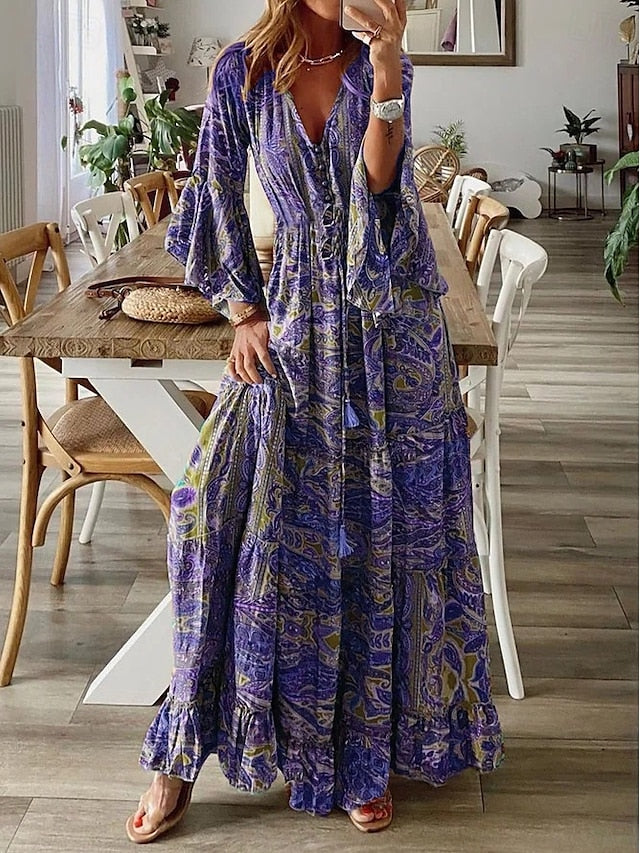 Women's Maxi Dress Casual Dress Swing Dress A Line Dress
