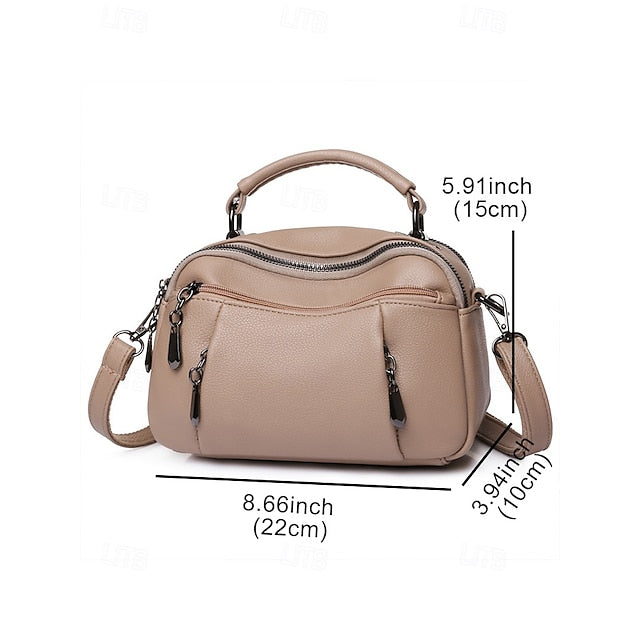 Women's Crossbody Faux Bag Leather