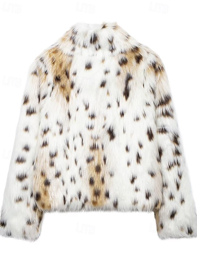 Comfortable Warm Furs Faux Coat Fur Women's Leathers