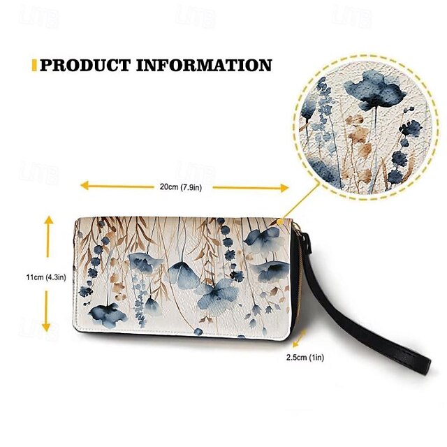 Women's Wallet Purse Leather Daily Coin Shopping Holiday PU