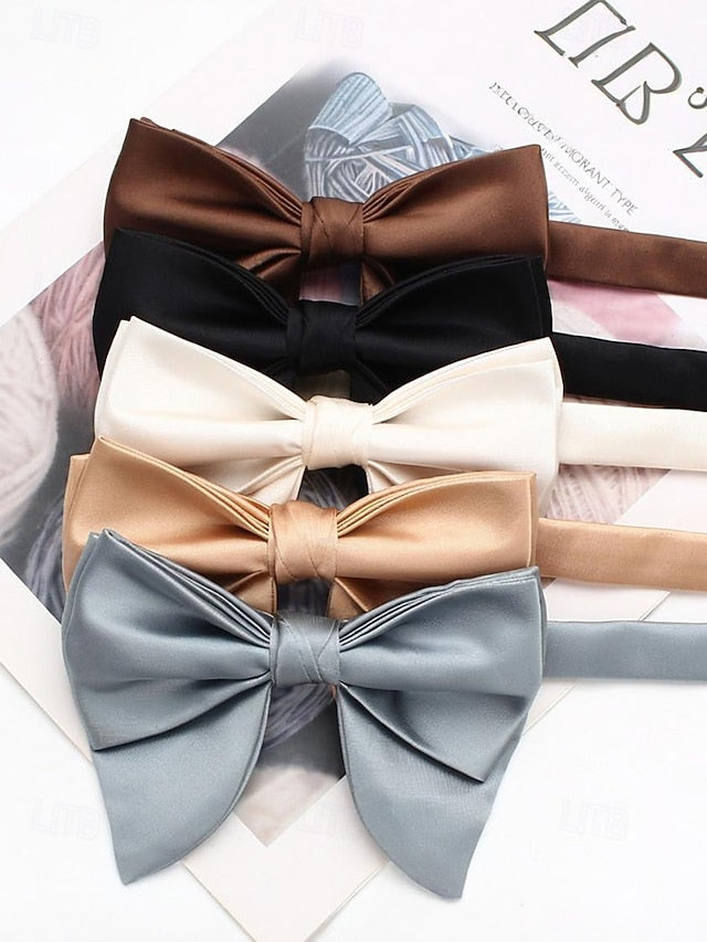 Colors Satin Men's Multiple Bow Tie in