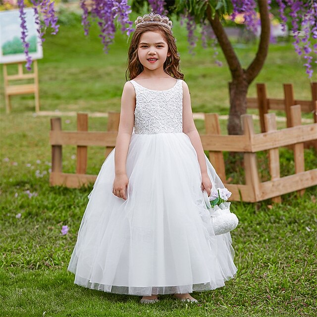 Dress Girl Girls' Princess Flower Kid's