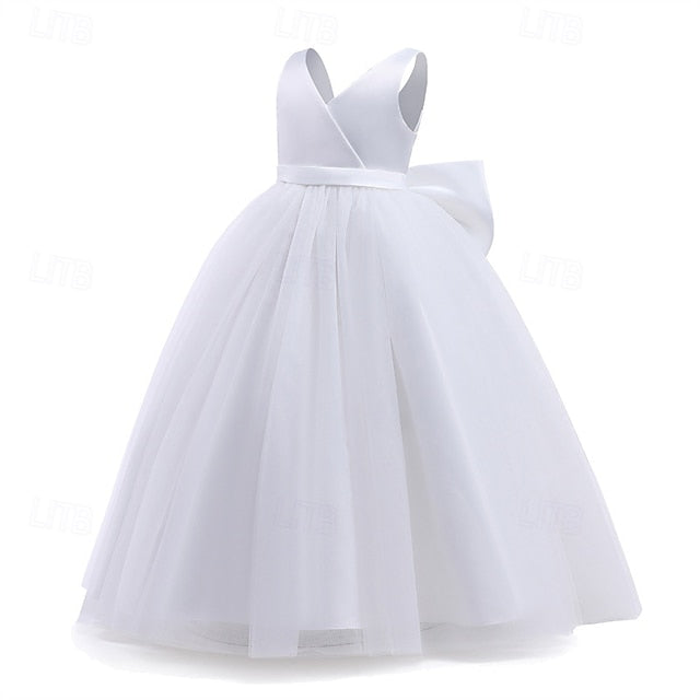Girls' Flower Kid's Dress Princess Girl