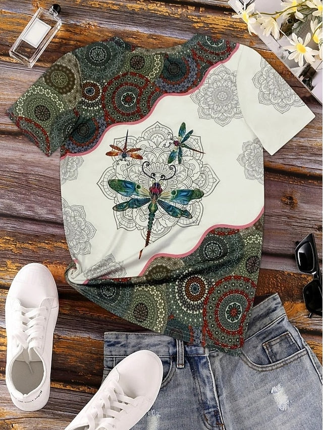 Women's T Shirt Graphic Animal Vintage Stylish Classic