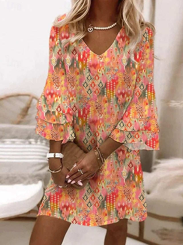 Women's Mini Dress Casual Dress Sundress A Line Dress