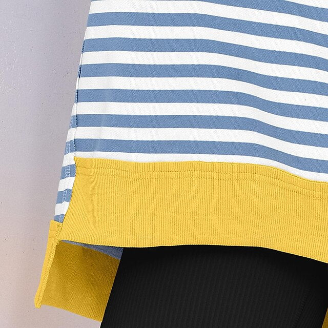 Women's Pullover Sweatshirt Casual Tops Long Sleeve Top