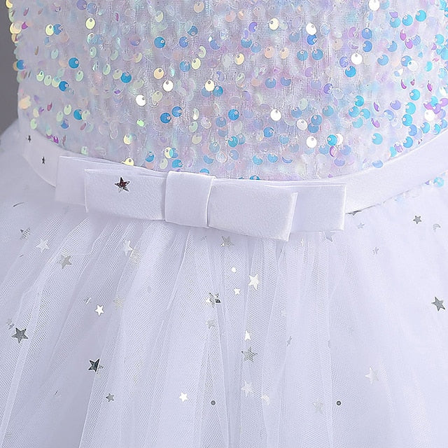 Girl Flower Performance Party Girls' Dress