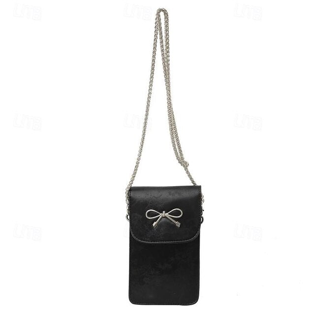 Phone Women's Crossbody PU Bag Mobile Daily Leather