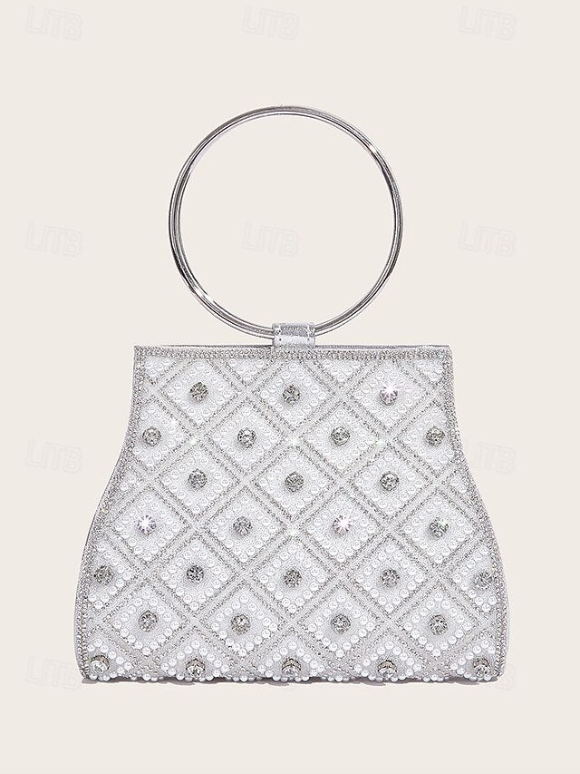 – Evening Women's Bag Embellished Clutch Rhinestone