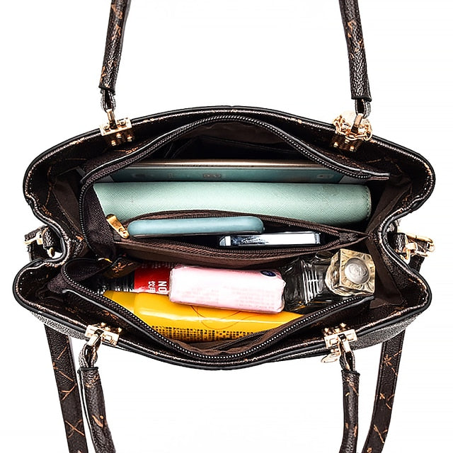 Men's PU Bag Party Leather Shoulder Women's Handbag