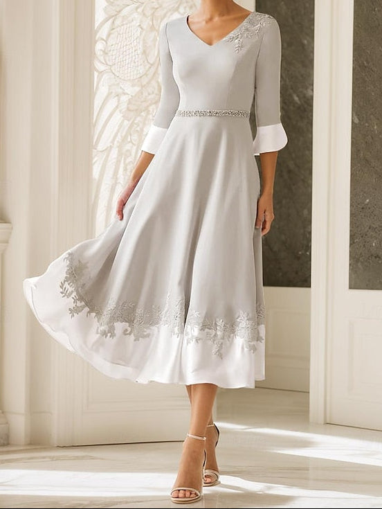 Wedding A-Line Mother Guest Dress Beach the Bride of