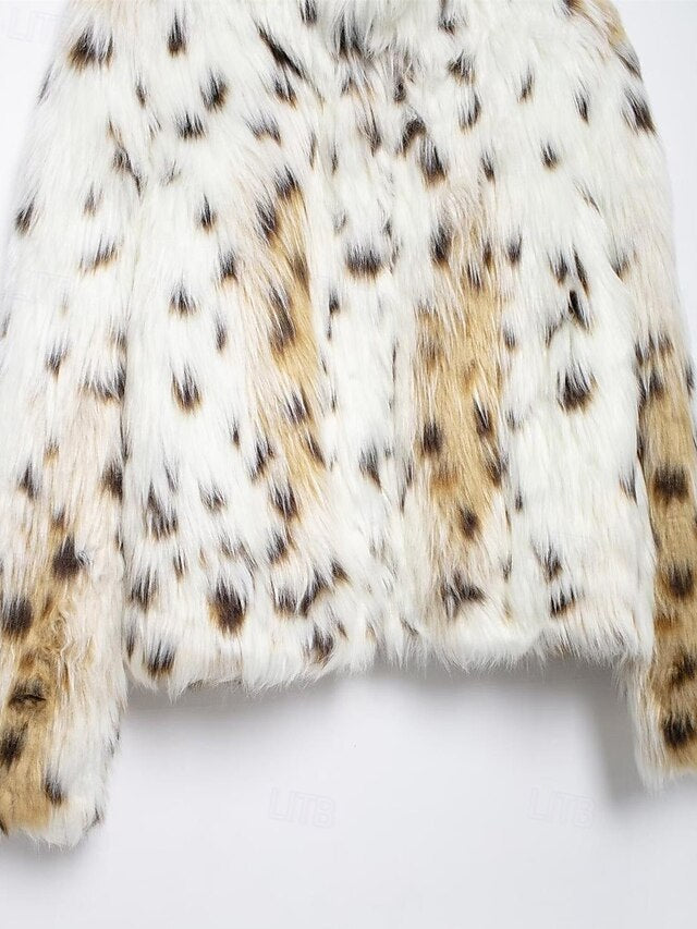 Comfortable Warm Furs Faux Coat Fur Women's Leathers