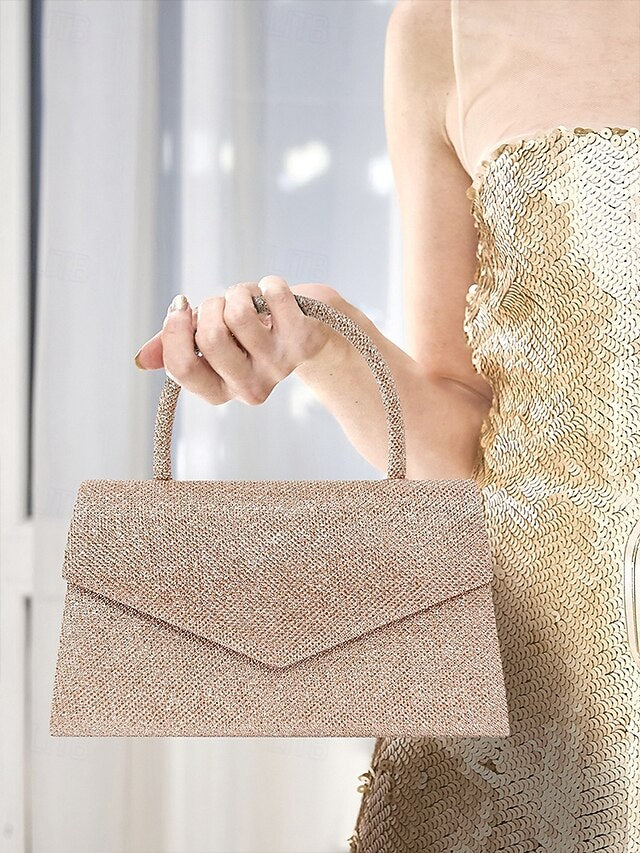 Clutch Bag Shoulder Polyester Women's Evening Flap Bags
