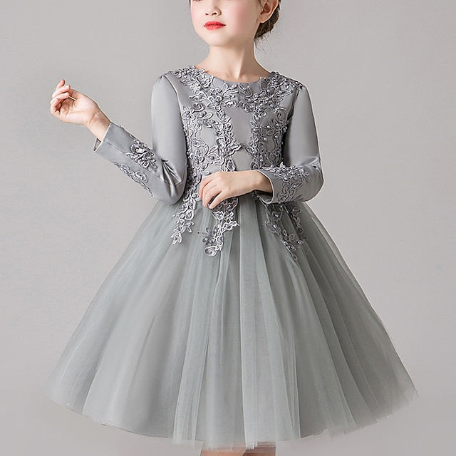 Party Girl Girls' Princess Flower Dress