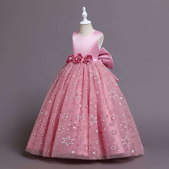 Flower Kids Little Wedding Party Girls' Line A Dress