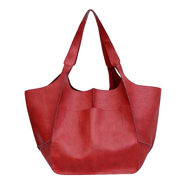 Men's PU Bag Party Leather Shoulder Women's Handbag