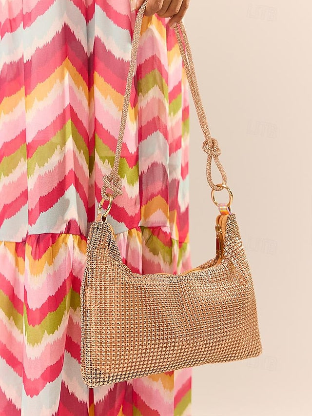 – Women's Handbag Shoulder Bag Evening Rhinestone Elegant