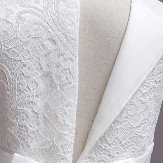 Kids Plain Dress Little Line Floral Girls' A Party