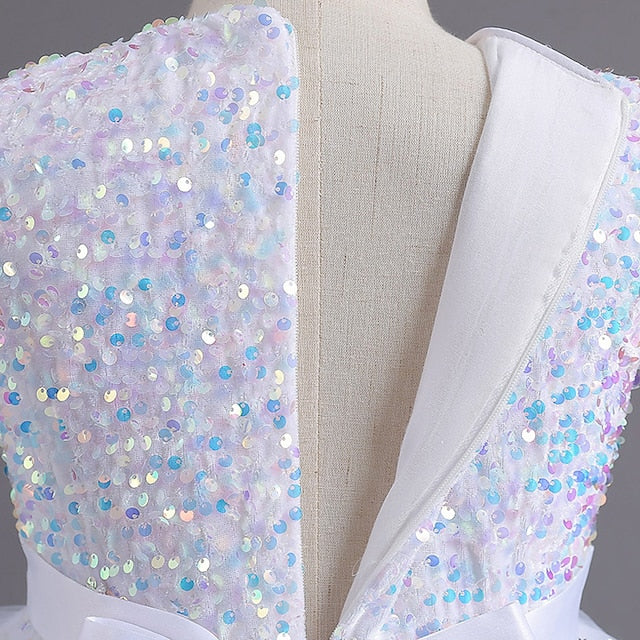 Girl Flower Performance Party Girls' Dress