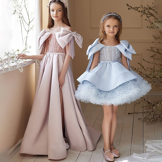 Flower Girl Gown Girls' Princess Dress Evening Formal