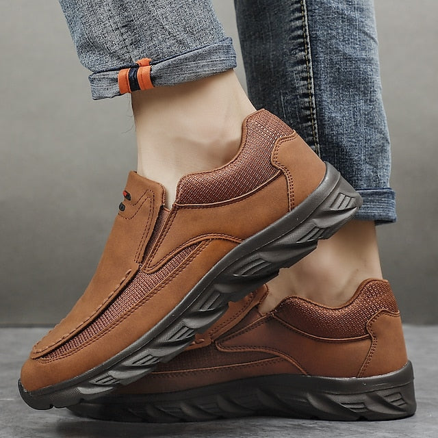 Suede Men's – Lightweight Slip-On Loafers