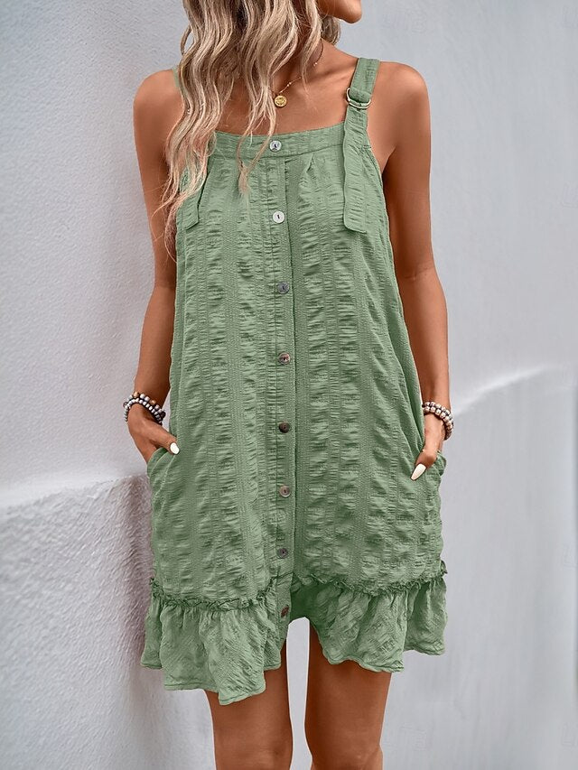 Women's Mini Dress Summer Dress Slip Dress Casual Daily