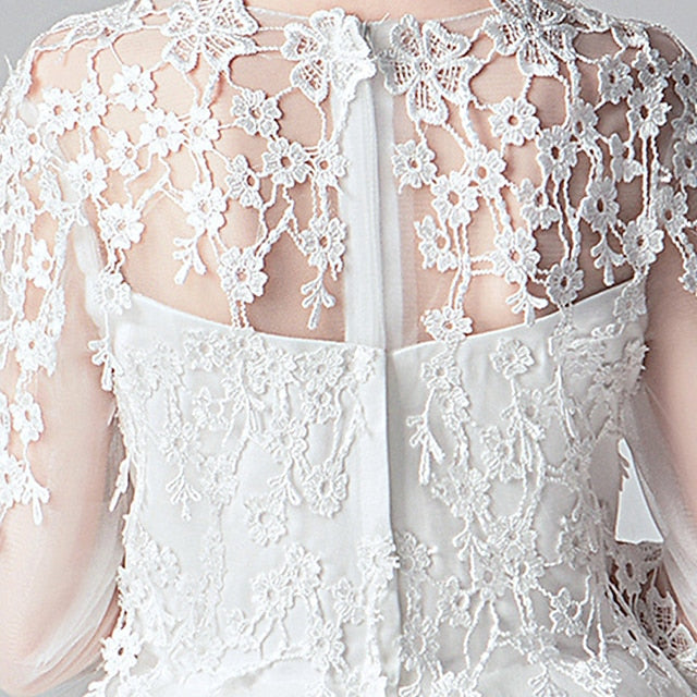 Girls' Color Flower Dress Solid Girl Kids Party