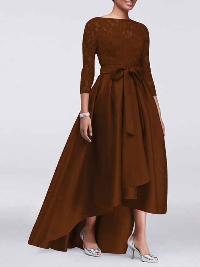 Plus Mother Wedding Size of the A-Line Guest Elegant Bride Dress