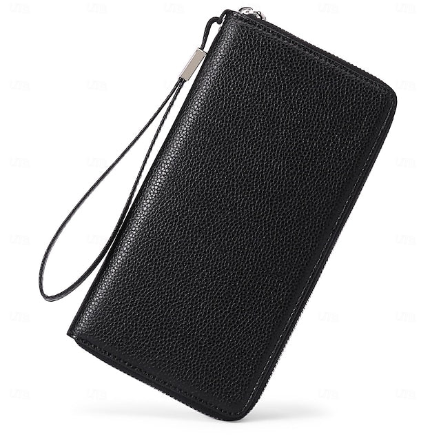 Leather Daily Wallet Bag PU Women's Phone Outdoor Mobile