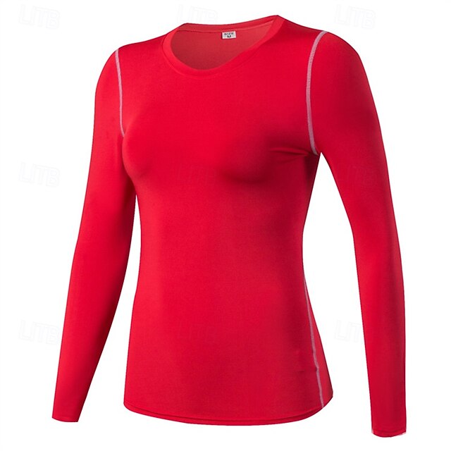 Women's Sports shirts pilates top Sports Top Flat Neckline