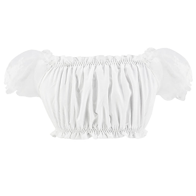 International Beer Festival Oktoberfest Dirndl Blouse Maid