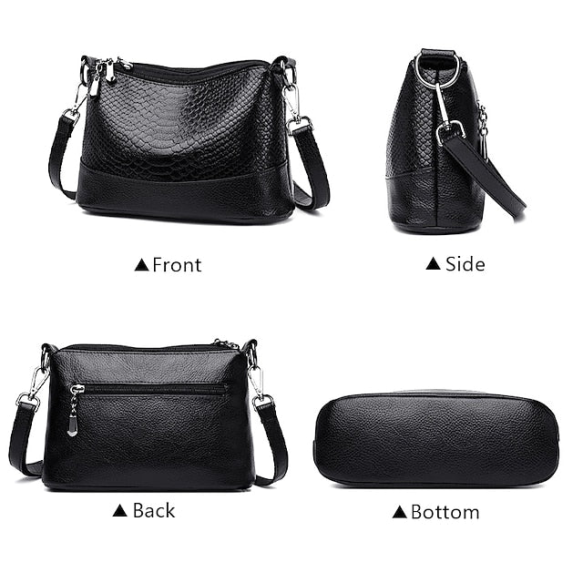 Shoulder Leather Bag Hobo Crossbody Women's PU