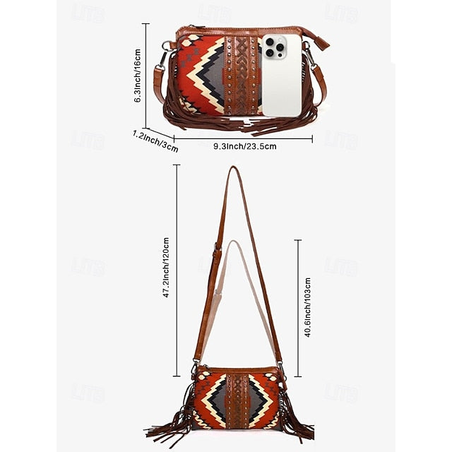 Shoulder Women's Leather Crossbody Bag Wristlet PU Bags